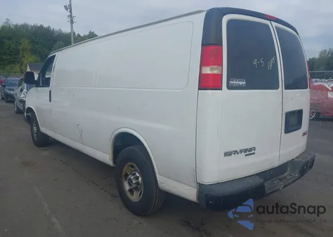 2014 GMC Savana 2500 Work Van z USA, uszkodzony, nr VIN 1GTW7GCA0E1137542